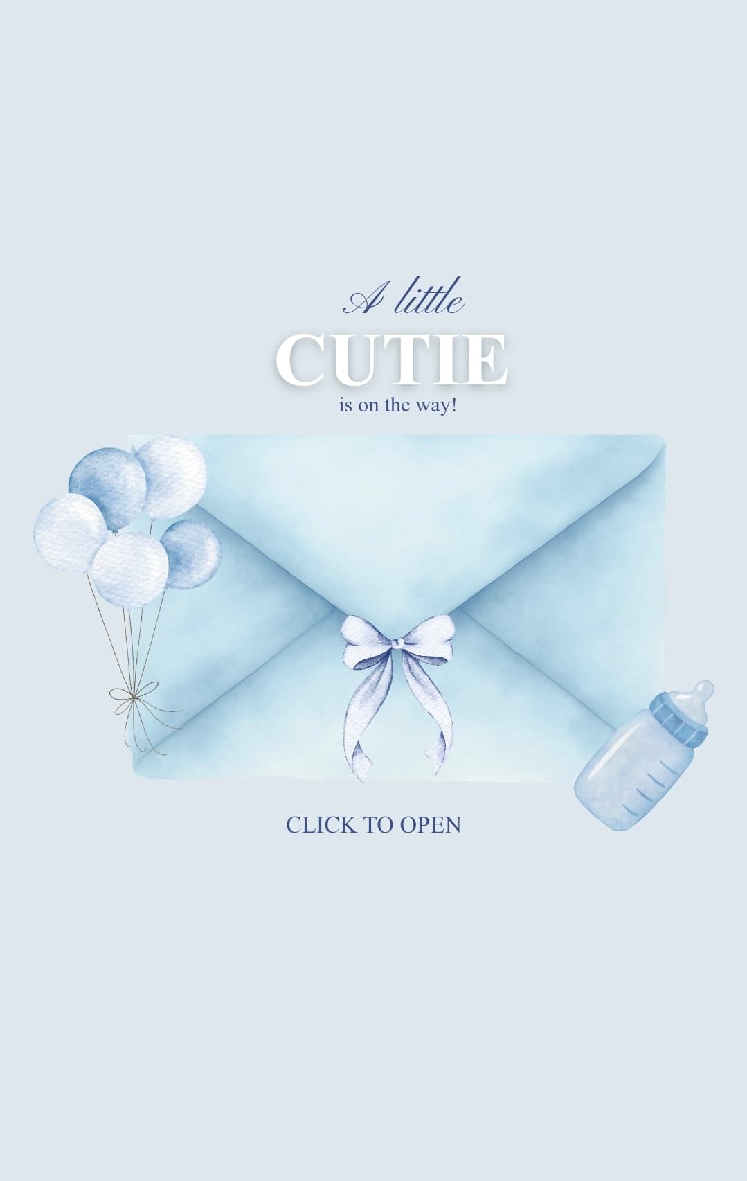 Boy Baby Shower Invite